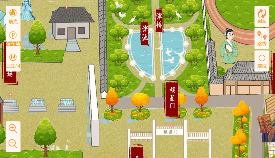 巴马手绘地图景区语音讲解导览系统：智慧景区建设的基石